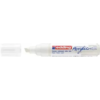 Acrylic Marker Edding 5000 Broad White Chisel Tip 1 pc