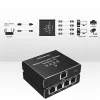 Ethernet mini switch QOLTEC 52293 1x4 RJ45, 1-in 4-out unmanaged network splitter