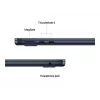 Apple MacBook Air 13 (2025), 24GB, 512GB, M4 (10-CPU/10-GPU), Midnight, 35W Dual USB-C Port Power Adapter, German, MC6C4D/A
