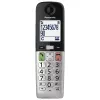 DECT telephone Panasonic KX-TGU430 wireless handset, speakerphone, Caller ID, 2.4 inch display, 1000-entry phonebook, grey/black