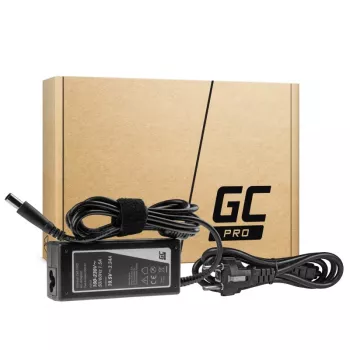 Green Cell AD07AP Charger AC Adapter for Dell 19.5V 3.34A 65W / 7.4mm-5.0mm