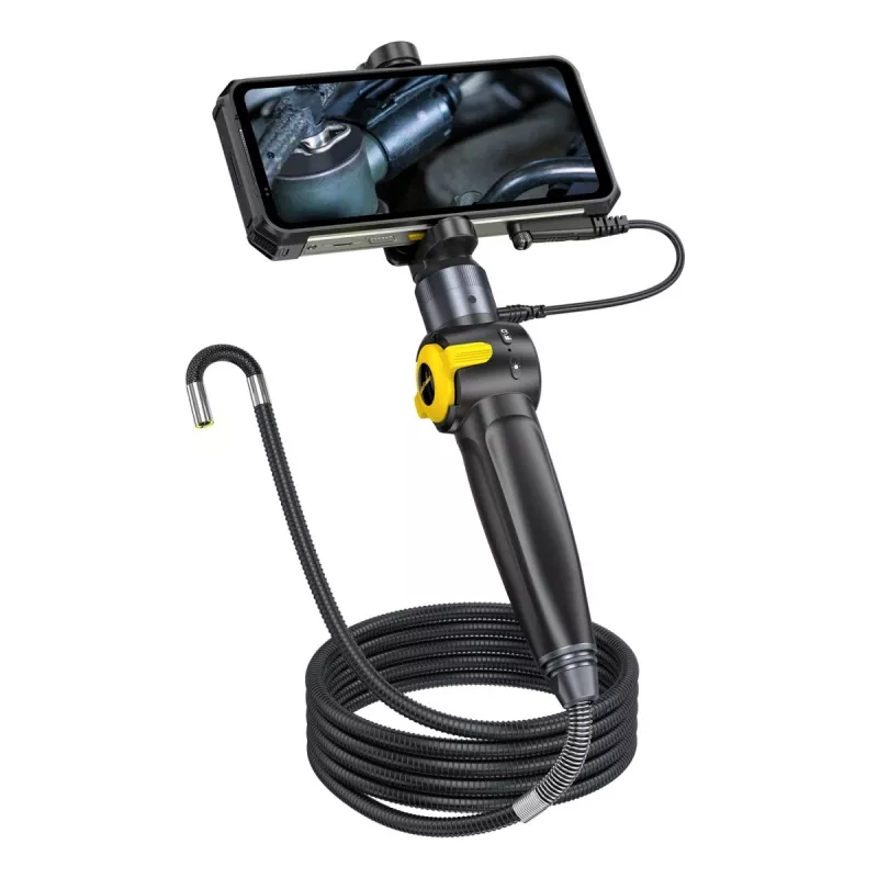 Endoscope UleFone EC03 1080P with waterproof flexible cable, model UF-EC03