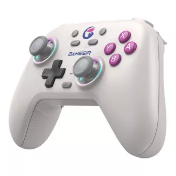Wireless controller GameSir T4n white — Bluetooth, ergonomic design