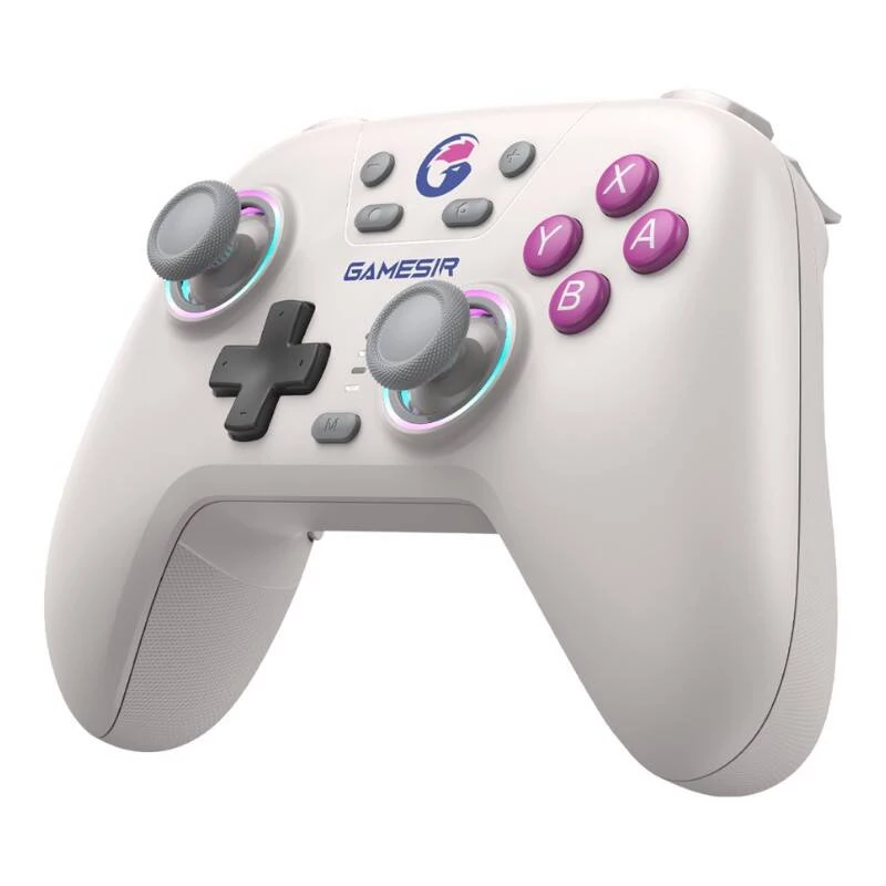 Wireless controller GameSir T4n white — Bluetooth, ergonomic design