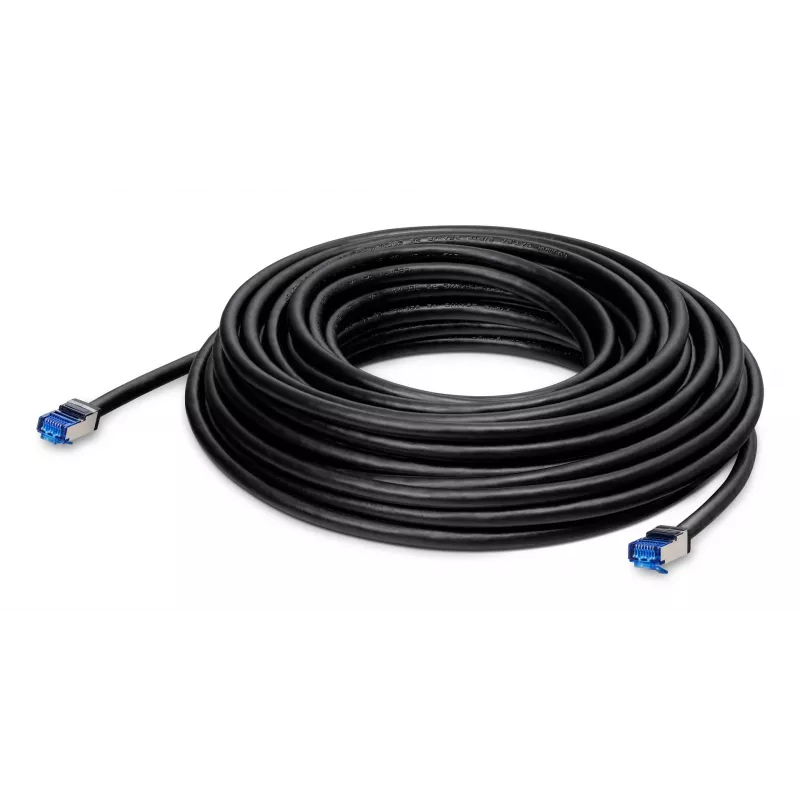 Ethernet cable Lancom Systems OW-602 — Cat6a S/FTP, RJ-45 to RJ-45, 15 m, black