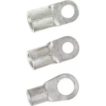 LappKabel Ring Cable Lug Cross-Section (max.)=1.5 mm² Hole Diameter=4.3 mm Uninsulated Metal 63204045 100 pc(s) (63204045)