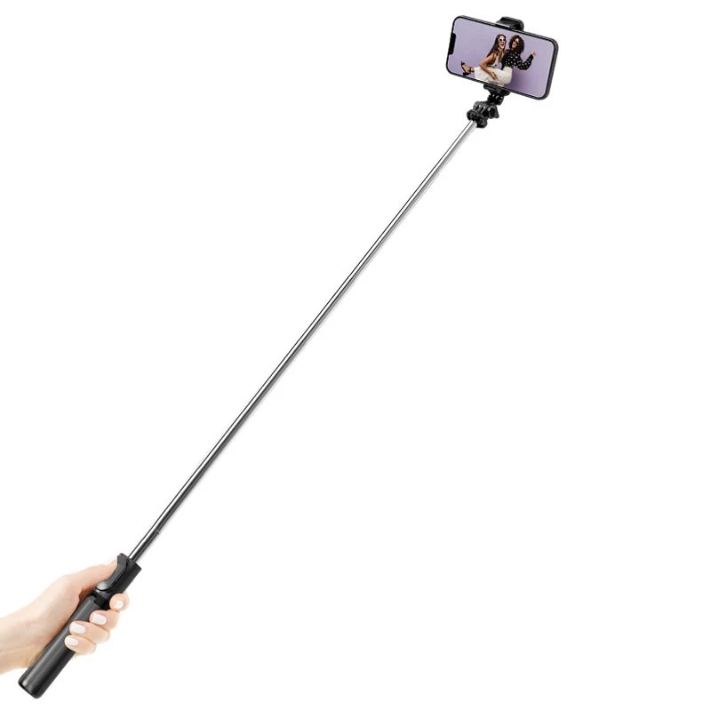 SelfieGo Compact Selfie Stick Bluetooth Tripod (20-101cm) Crong CRGSGL1B