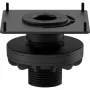Logitech Tap Table Mount - Graphite - Secure Grommet-Mounted Swivel Base for Tap Touch Controller