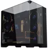 Lian Li O11 Vision Compact PC-Enclosure Bundle + 3x UNI FAN SL-INF 120 Reverse Blade Fan - black