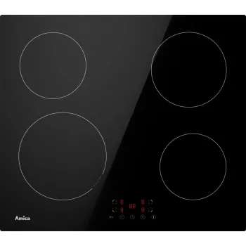Induction hob AMICA PI6501, 4 cooking zones, touch control