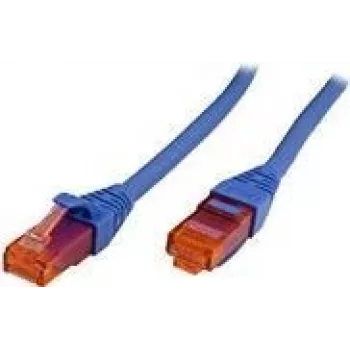 ROLINE - Patch-Cable - RJ-45 (M) to RJ-45 (M) - 2 m - UTP - CAT 6 - Halogen-Free, Moulded, Stranded - Blue (21.15.2542)