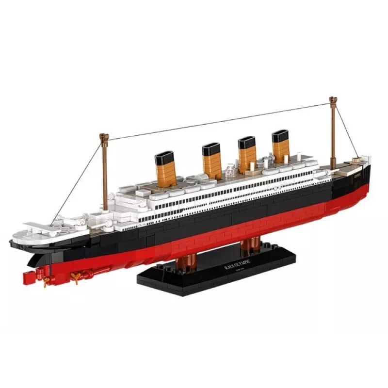 Construction set Cobi Blocks R.M.S. Olympic 59 blocks — 59-piece model building set