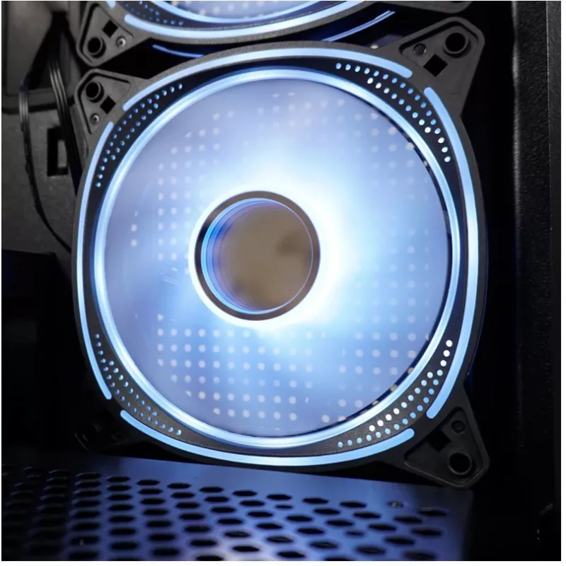 LC-Power Enclosure MidiTower 715B black USB3.2/Audio o.Power Supply SEAMLESS_X (LC-715B-ON)