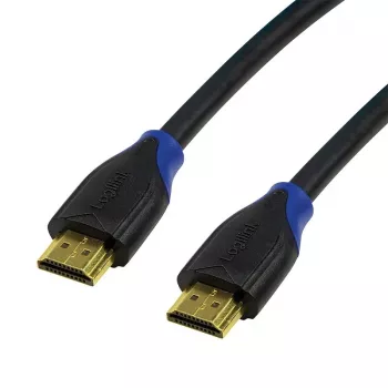 LogiLink CH0065 HDMI Cable 4K UHD 7.5m Black Audio Return Ch Gold
