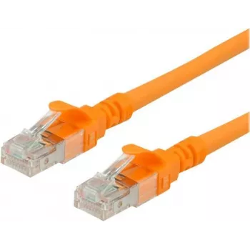 ROLINE - Patch-Cable - RJ-45 (M) to RJ-45 (M) - 2 m - UTP - CAT 6a - Halogen-Free, Moulded, Stranded - orange (21.15.2772)
