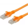 ROLINE - Patch-Cable - RJ-45 (M) to RJ-45 (M) - 2 m - UTP - CAT 6a - Halogen-Free, Moulded, Stranded - orange (21.15.2772)