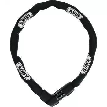 Chain lock ABUS 48566 Black White 850 mm Hardened steel