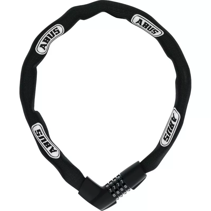 Chain lock ABUS 48566 Black White 850 mm Hardened steel