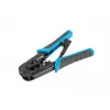 Crimping tool LANBERG NT-0201 for RJ-45 connectors, 180 mm, 315 g, black/blue