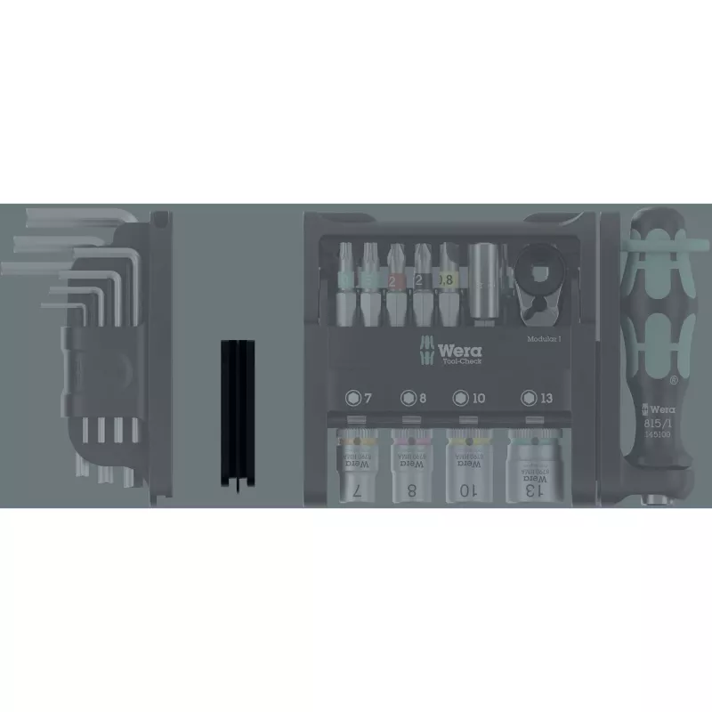 Adapter Wera Tool-Check Modular 10.5 x 47.0 x 16.5 for Tool-Check Sets