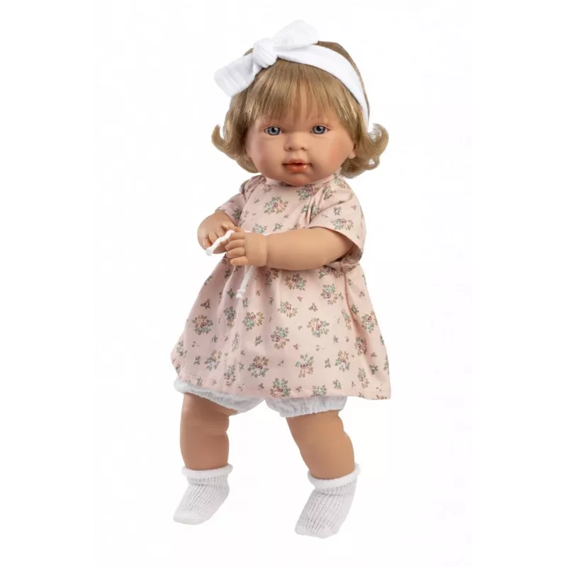 Doll Llorens Carla 42 cm — crying doll with realistic features and soft body