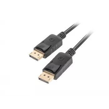 DisplayPort cable LANBERG CA-DPDP-10CC-0005-BK 0.5 m, DisplayPort–DisplayPort, Black