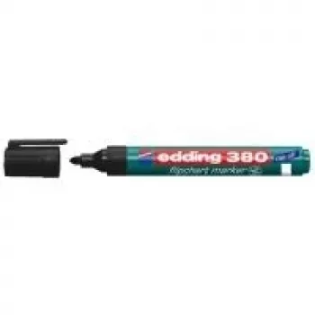 Marker Edding 380 with figured tip, black ink, 1 pc