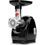 Meat grinder SMAPP 489.8 — 2000 W, 2.5 kg/min throughput, stainless steel, 3 strainers, compact black