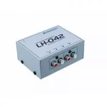 Phono Line Converter Omnitronic LH-042 with RCA Output and 24V Power Supply