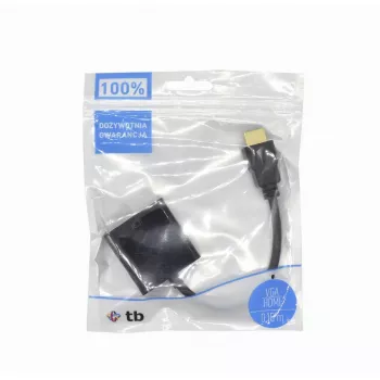 VGA to HDMI Adapter Cable TB AKTBXVAHMVGAF15 15 cm, VGA (female) to HDMI (male)