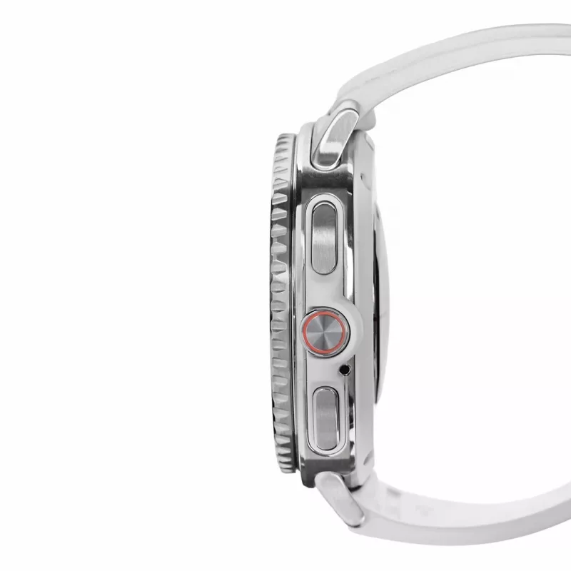 Smartwatch Samsung Galaxy Watch 8 Classic 46 mm Silver — 3.3 cm AMOLED, 4G, 64 GB, 445 mAh