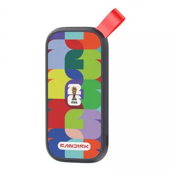 SanDisk - FIFA World Cup 2026 Edition - SSD - 1 TB - external (Portable) - USB 3.2 Gen 2 (USB-C Connector) (SDSSDE30F-1T00-G25)