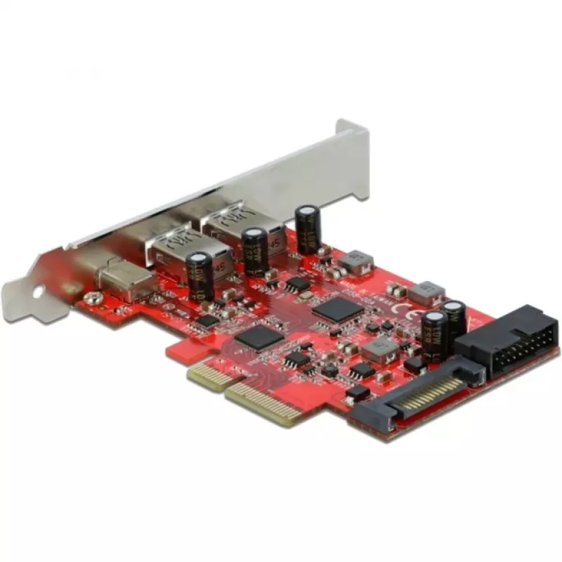 PCI Express x4 Card DeLOCK 90492 USB Type-C USB Type-A