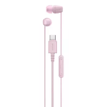 Sony IER-EX15C Headset Wired In-ear Calls/Music USB Type-C Pink