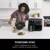 Ninja AF400EU fryer Double 9.5 L Stand-alone 2470 W Hot air fryer Black