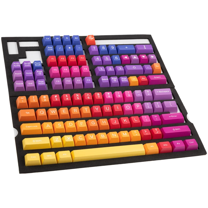 Keyboard cap Ducky Afterglow DKSA108-USADZZWSG Multicolour ABS