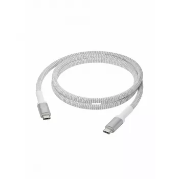 USB cable d bramante re-charge Pro Lightning male to Lightning male 2 m white