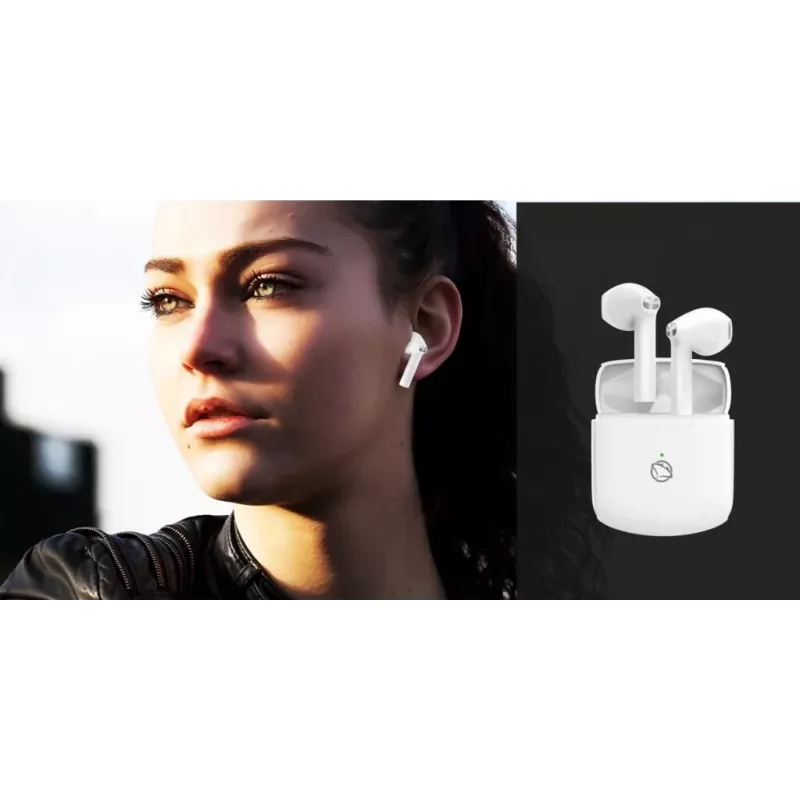 Headphones Manta MTWS010W Rytmo X TWS White