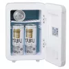 Mini refrigerator Adler AD 8084G — compact grey 12V/230V, 4 L capacity, portable, right-hinged door