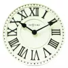 NeXtime klok 5187wi London Table, Ø16 cm, Wall, White/ Black+B32