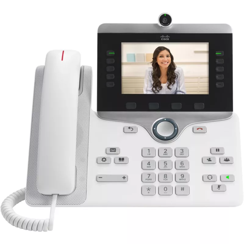 Cisco IP Phone 8845 - IP video phone - with digital camera, Bluetooth interface