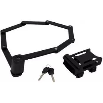 Folding bike lock FISCHER Falt-Fahrradschloss XL 1100 mm — hardened steel