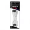CableMod C-Series Pro ModMesh Bridged Connection Cable - 8+8-Pin PCIe, white, 60cm