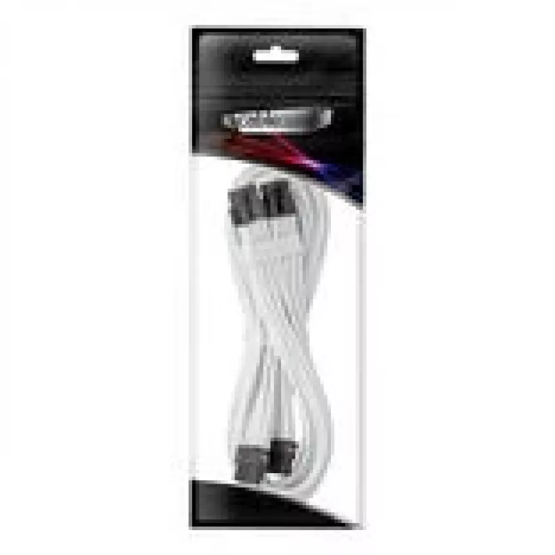 CableMod C-Series Pro ModMesh Bridged Connection Cable - 8+8-Pin PCIe, white, 60cm