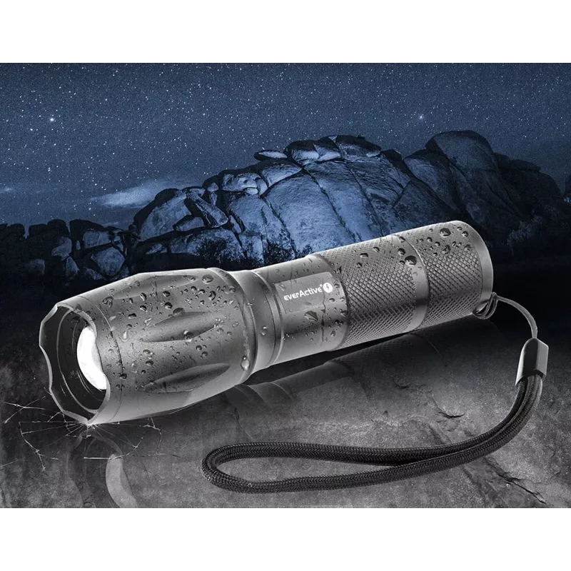 everActive FL600 LED flashlight, 600 lm, CREE XM-L2, 18650 / 3x AAA