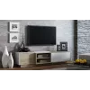 Cama TV cabinet SIGMA1 180 sonoma oak/white gloss