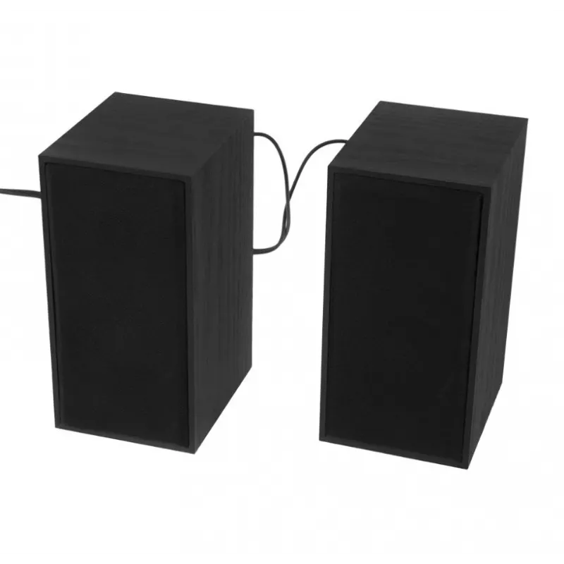 Speakers Tellur Basic 2.0, 6W, USB/Jack, Wooden case