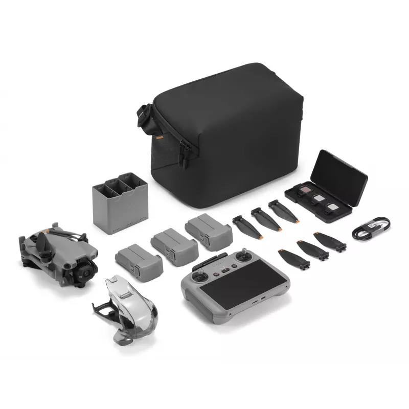 DJI MINI 5 PRO Fly More Combo (RC2) lightweight 249g drone with 50MP sensor, Lidar, 3x batteries, remote control with screen