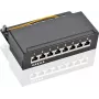 Goobay 62065 - RJ-45 - Cat6a - S/FTP (S-STP) - 22/26 - Black - Rack Installation (62065)