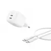 Belkin BoostCharge Pro - Power Supply - GaN - 50 Watt - Fast Charge - 2 Output Ports (2 x USB-C)